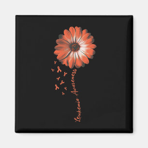 Daisy Flower Leukaemia Awareness Gifts Magnet