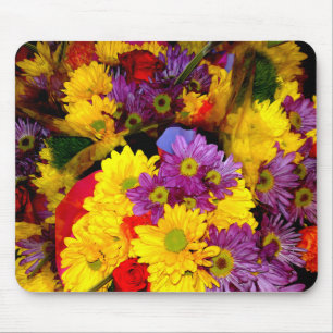 Daisy Flower Mix Mousepad
