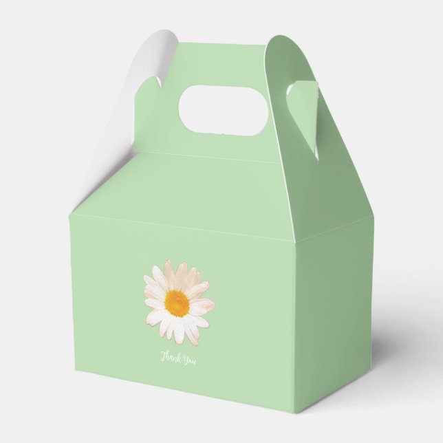 Daisy Flower Mug – Summer Botanical Cozy Favour Box (Front Side)