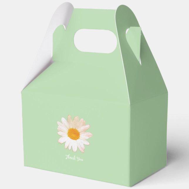 Daisy Flower Mug – Summer Botanical Cozy Favour Box (Front)