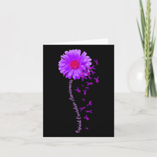 Daisy Flower Opioid Overdose Awareness Gifts 1  Card