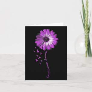 Daisy Flower Opioid Overdose Awareness Gifts  Card