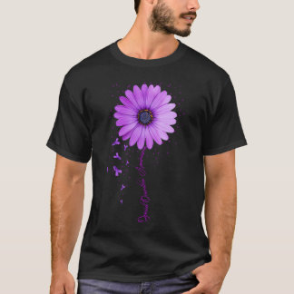 Daisy Flower Opioid Overdose Awareness Gifts_fullp T-Shirt