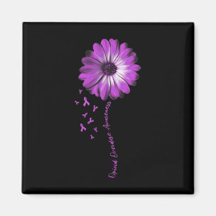 Daisy Flower Opioid Overdose Awareness Gifts Magnet