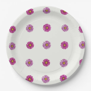 Daisy Flower Paper Plates