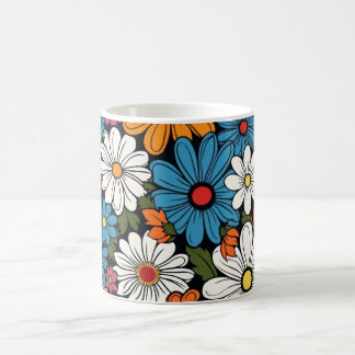 Daisy flower pattern Coffee Mug