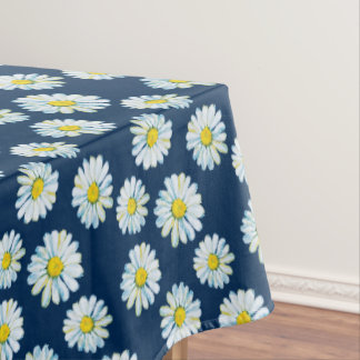 Daisy flower pattern - floral pattern tablecloth