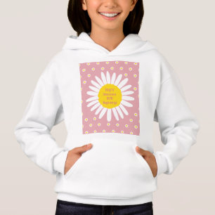 Daisy flower pattern - Purity, Innocence quote