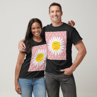 Daisy flower pattern - Purity, Innocence quote