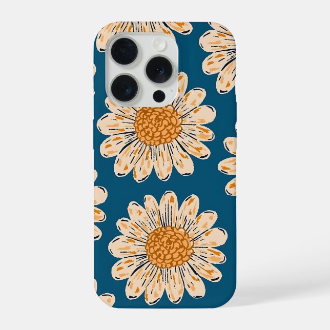 Daisy Flower Phone Case (Back)