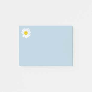Daisy flower post-it notes