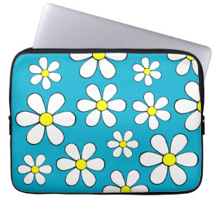 Daisy Flower Power Laptop Sleeve