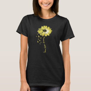 Daisy Flower Spina Bifida Awareness T-Shirt