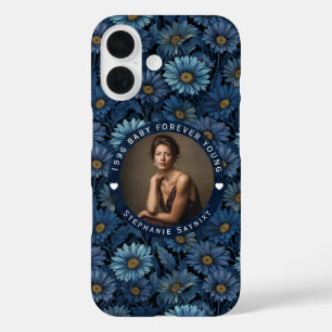 Daisy Flower Surprise Birthday Personalised iPhone 16 Case
