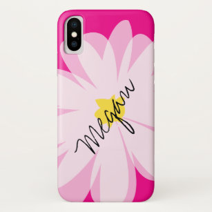 Daisy flower vector art custom iPhone X case