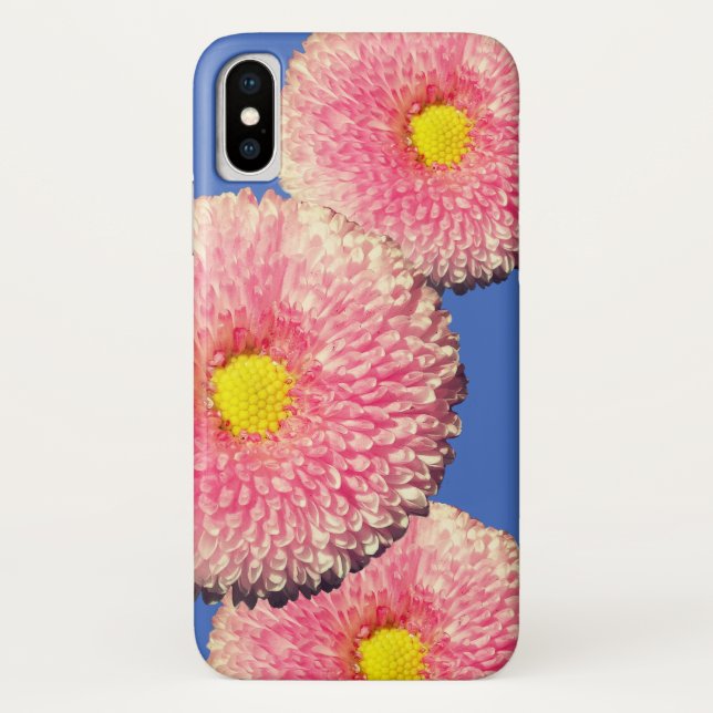 Daisy Flowers  Apple iPhone X, Barely There Case-Mate iPhone Case (Back)