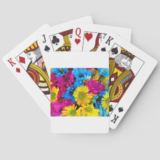 Daisy Flowers Blossoms Love Destiny Shower Party Playing Cards