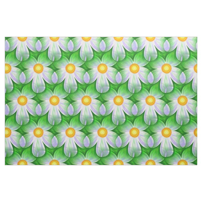 daisy flowers fabric (Yard)