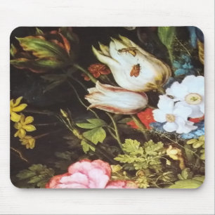 daisy flowers mouse pad