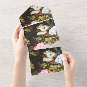daisy flowers mug all in one invitation