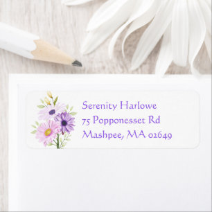 Daisy Flowers Purple Lavender Daisies Floral