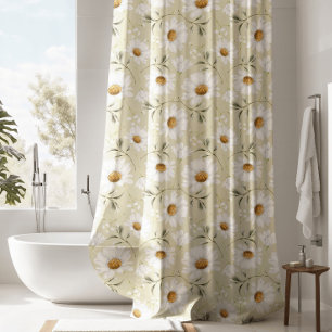 Daisy Flowers Shower Curtain