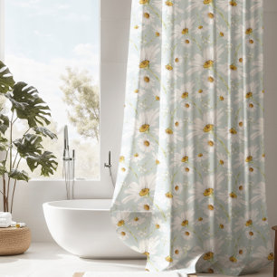 Daisy Flowers Shower Curtain