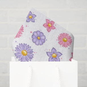 Daisy Flowers  Tissue Paper