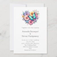 Daisy Flowers with a Beautiful Butterfly Wedding