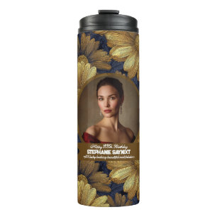 Daisy Garden 60Th Birthday Gift For Mum Thermal Tumbler