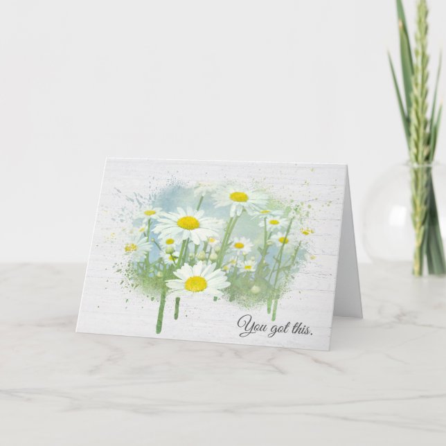 Daisy Garden Thinking of You Card (Front)