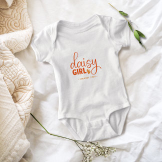 Daisy Girl - Baby Romper Bodysuit