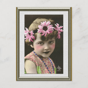Daisy Girl Postcard