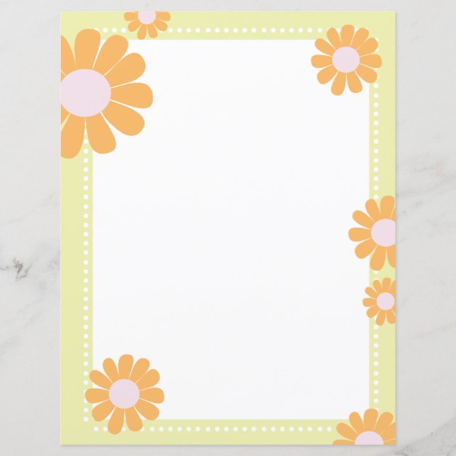 Daisy Green Orange (Front)