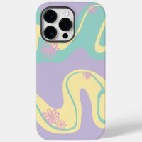 Daisy Groove Pastel Pink, Yellow, Purple & Green
