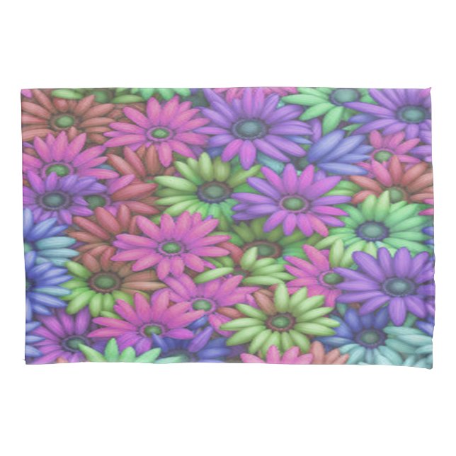 Daisy Happy #4114 - Pillowcase (Front-Left)