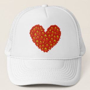 Daisy Heart Trucker Hat