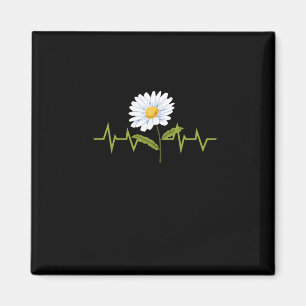 Daisy Heartbeat Magnet