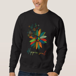 Daisy Hippie Soul Flower Lovers Sweatshirt