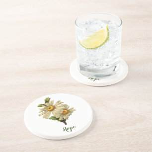 Daisy Hope Inspirational Coaster