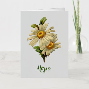 Daisy Hope Inspirational Foil Greeting Card