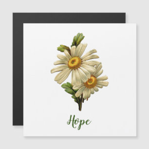 Daisy Hope Inspirational Magnetic Card