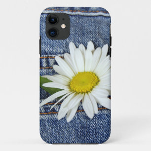 daisy in blue jean pocket Case-Mate iPhone case