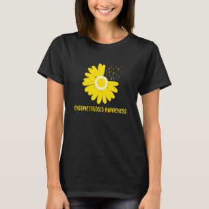 daisy in march we wear yellow endometriosis Awaren T-Shirt