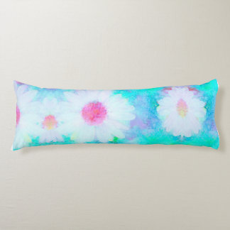 Daisy in pastel daisy in soft colours photo body cushion