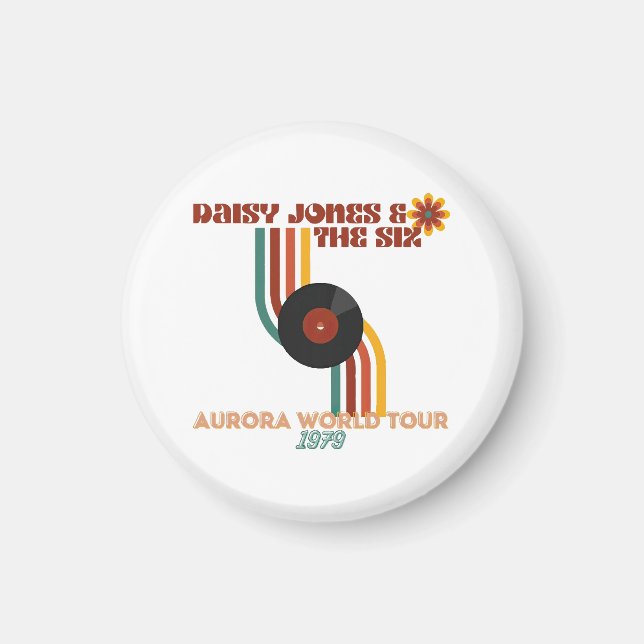 Daisy Jones The Six  Magnet (Front)