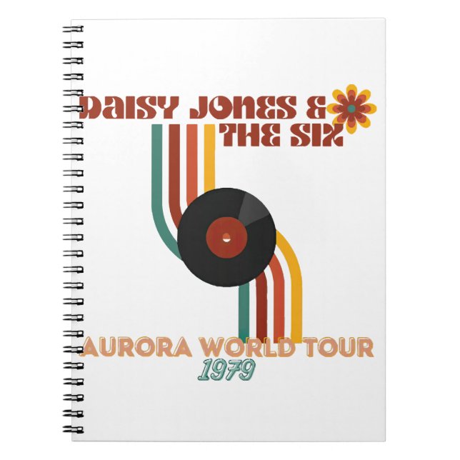 Daisy Jones The Six  Notebook (Front)