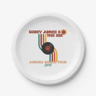 Daisy Jones The Six  Paper Plate