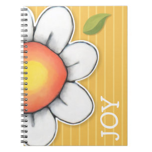 Daisy Joy yellow Notebook