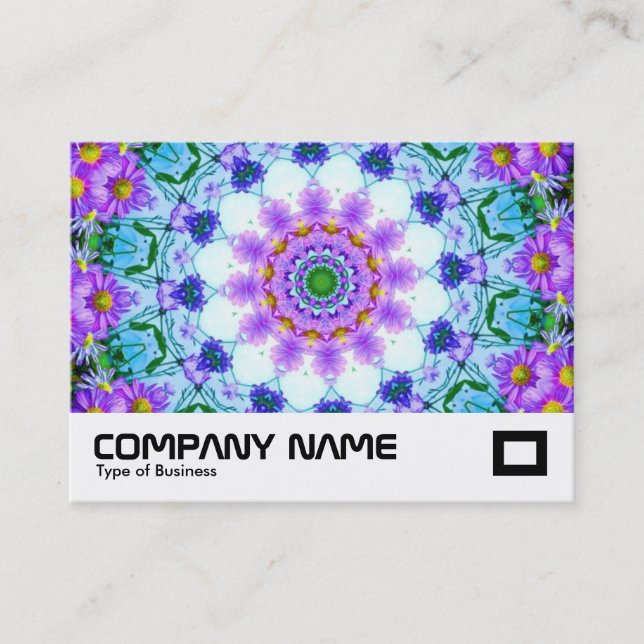Daisy Kaleidoscope Business Card (Front)